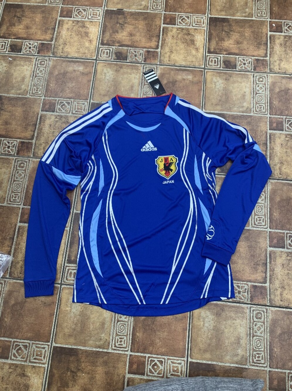 Adidas Japan 2006 Long Sleeve Retro Jersey Size M